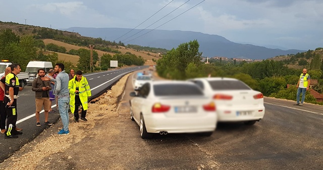 Karabük’te trafik kazası: 2 yaralı