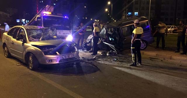 Kayseri’de trafik kazası: 8 yaralı