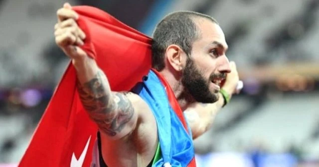 Milli Atlet Ramil Guliyev, 200 metrede ikinci oldu