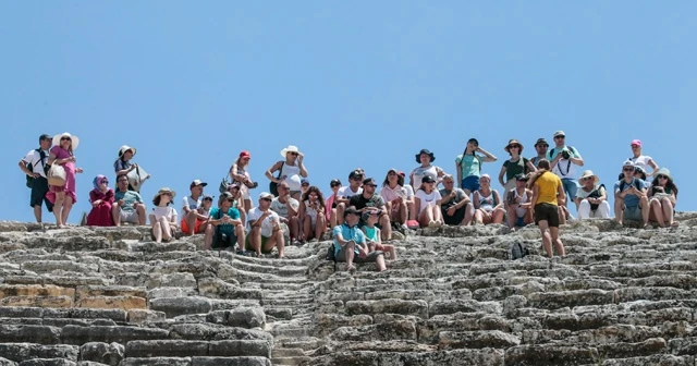 Pamukkale'de turist sayısı yüzde 46 arttı