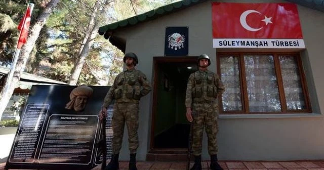Sınırda Süleyman Şah hazırlığı