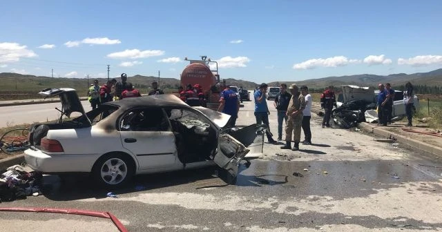 Sivas'ta katliam gibi kaza