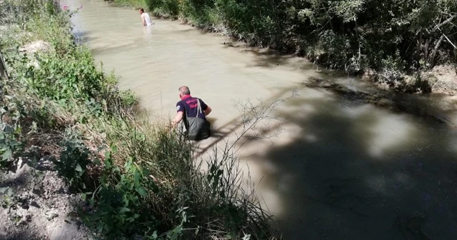 Sulama kanalına düşen iki çocuktan biri öldü