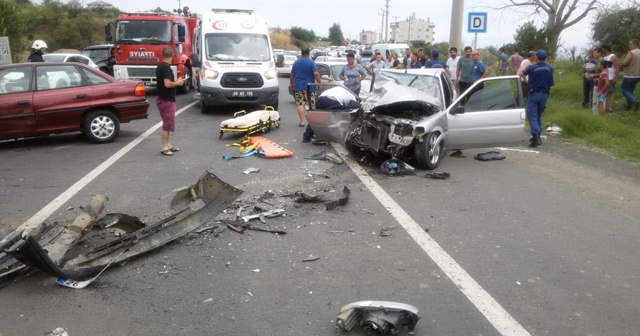 Tekirdağ’da kuvvetli yağış kaza getirdi: 1 ölü, 4 yaralı