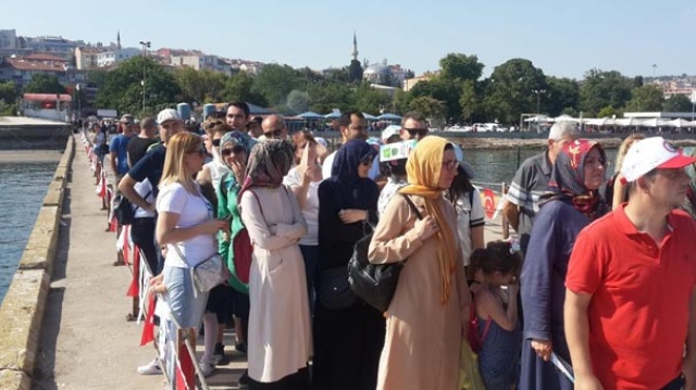 Yer: Tekirdağ! İzdiham yaşandı