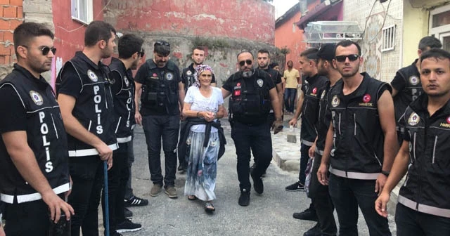 'Torbacı Nene' kıskıvrak yakalandı