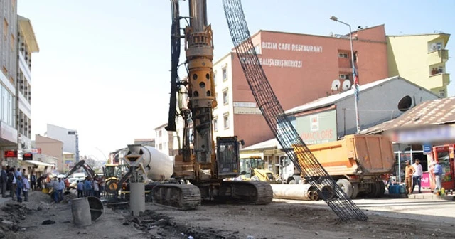 Ağrı'nın ilk alt geçidi yapılıyor
