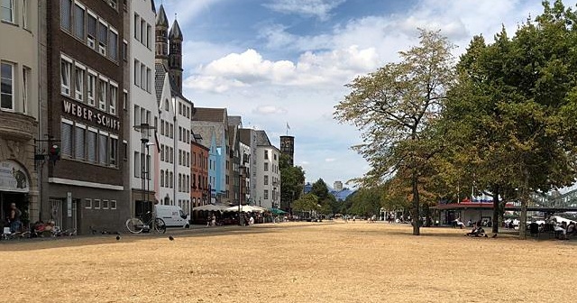 Almanya&#039;da sıcak hava hayatı olumsuz etkiliyor