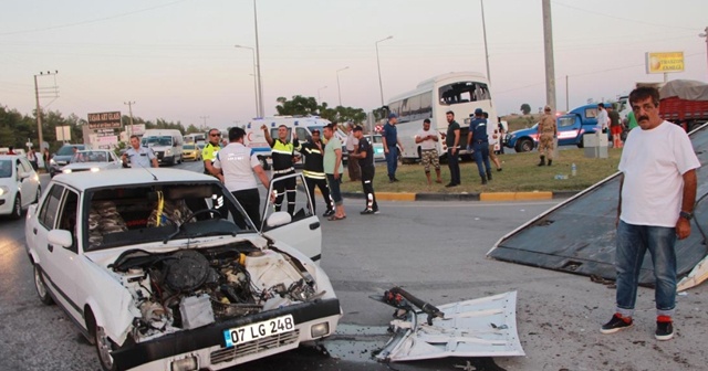 Antalya’da trafik kazası: Çok sayıda yaralı var