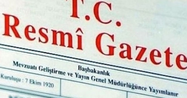 Atama kararları Resmi Gazete&#039;de