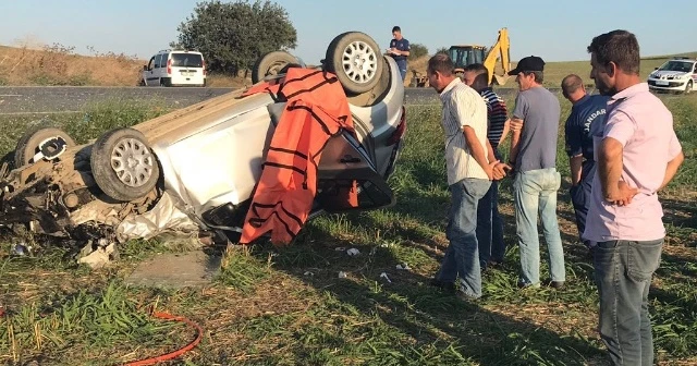 Edirne’de feci kaza: 3 ölü, 1 yaralı