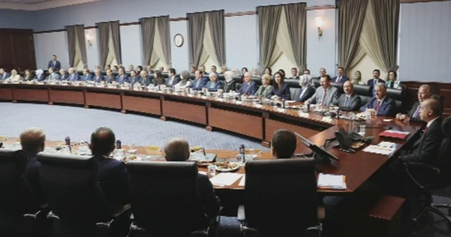 Erdoğan, 6. Olağan Büyük Kurultay'da seçilen (MKYK) üyelerini topladı