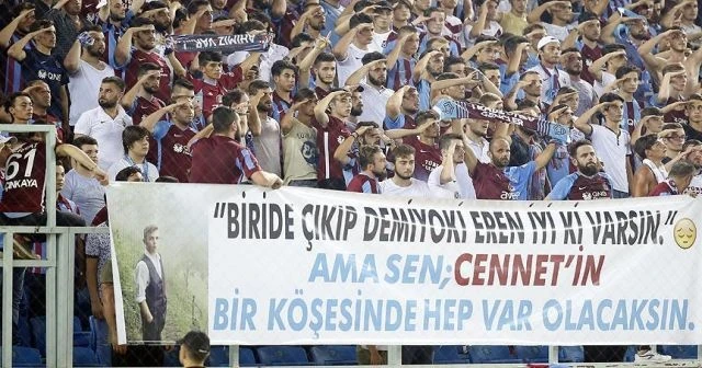 Eren Bülbül&#039;ün adı tribüne verildi