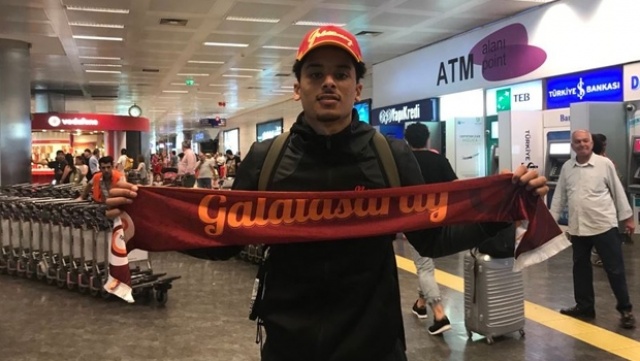 Galatasaray'ın yeni transferi İstanbul'a geldi