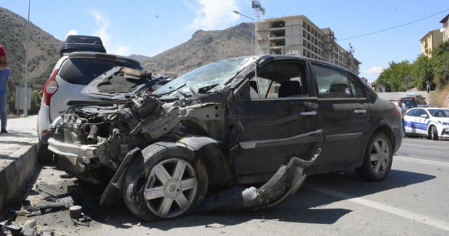 Gümüşhane’de zincirleme trafik kazası: 4 yaralı