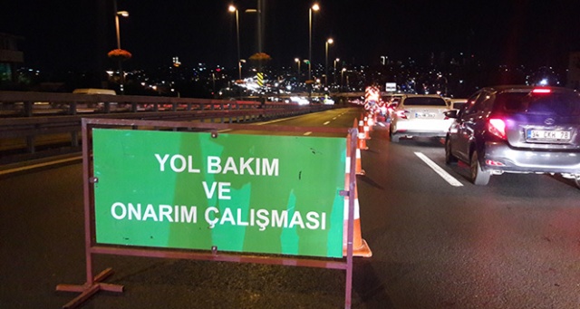 Haliç Köprüsü trafiğe kapandı