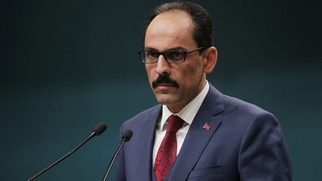 Kalın&#039;dan Yunanistan&#039;a sert tepki