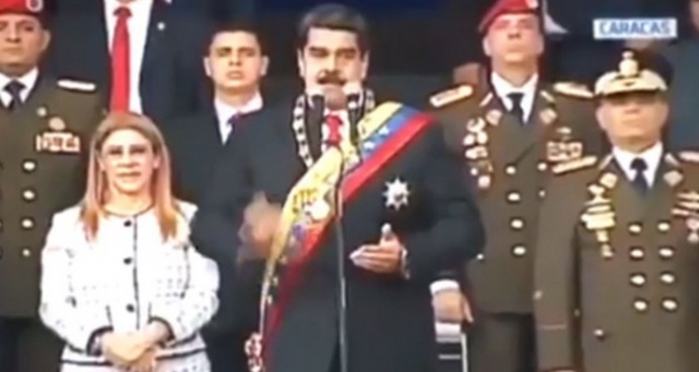 Venezuella Devlet Başkanı Maduro&#039;ya suikast girişimi