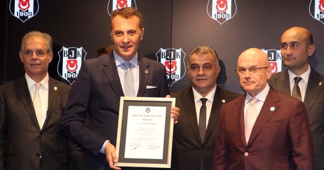 Beşiktaş’ta mazbatalar alındı