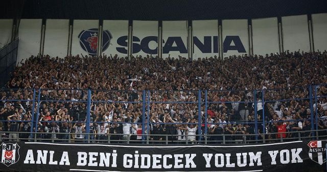 Beşiktaşlı taraftarlardan, Fenerbahçe yönetimine teşekkür mesajı