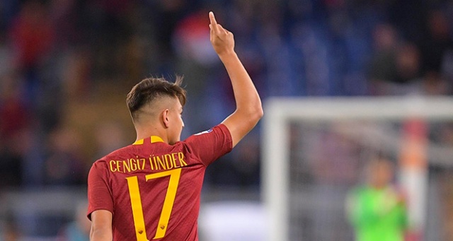 Cengiz Ünder parladı, Roma kazandı