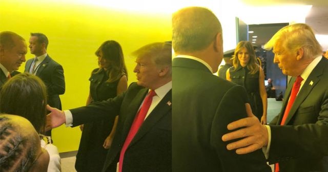 Cumhurbaşkanı Erdoğan ve ABD Başkanı Trump görüştü