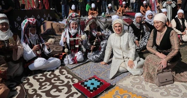 Emine Erdoğan'dan Kırgızistan ziyareti paylaşımı