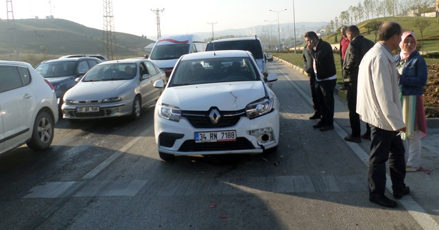 Kastamonu&#039;da zincirleme trafik kazası, yaralılar var