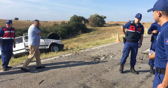 Kırklareli&#039;nde trafik kazası: 4 ölü