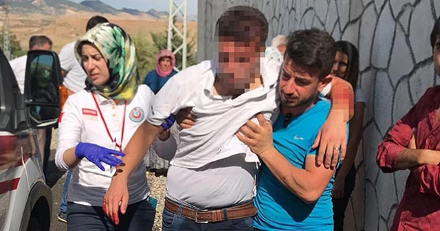 Korucu, kaçırmak istediği genç kızın ağabeylerinden dayak yedi