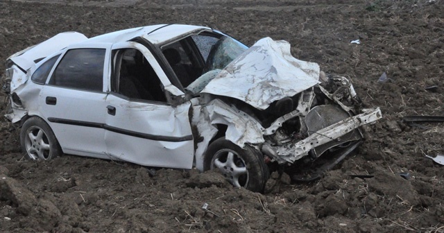 Tekirdağ&#039;da trafik kazası: 1 ölü, 1 yaralı