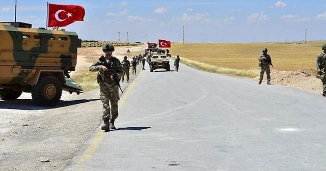 TSK'dan Menbiç hattında 44'üncü devriye