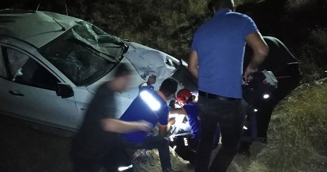 Tunceli&#039;de trafik kazası: 1 ölü