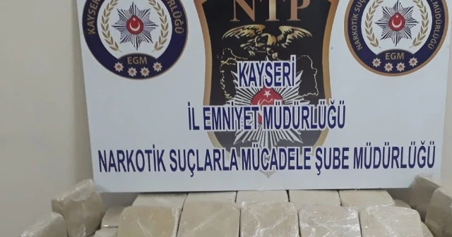 Uyuşturucu tacirlerine darbe: 115 kilogram !