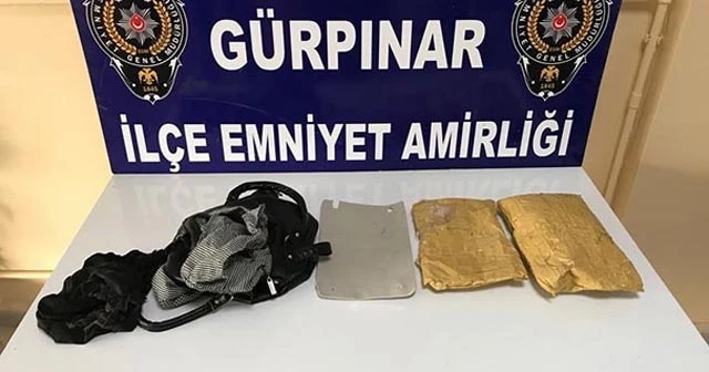 Van'da yolcu otobüsünde eroin ele geçirildi