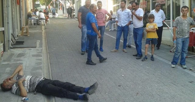 Yaşlı adamı bu hale getirdiler