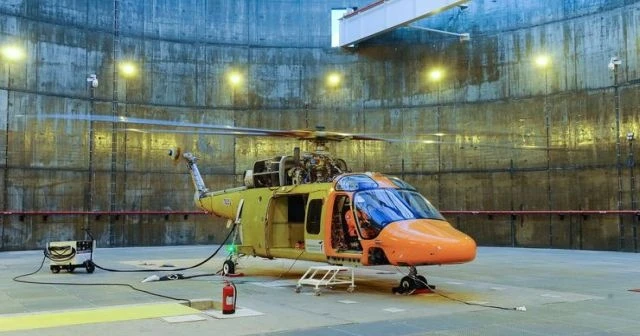 Yerli helikopter motor çalıştırdı