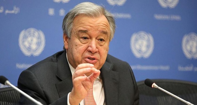 BM Genel Sekreteri Antonio Guterres&#039;den Kıbrıs açıklaması