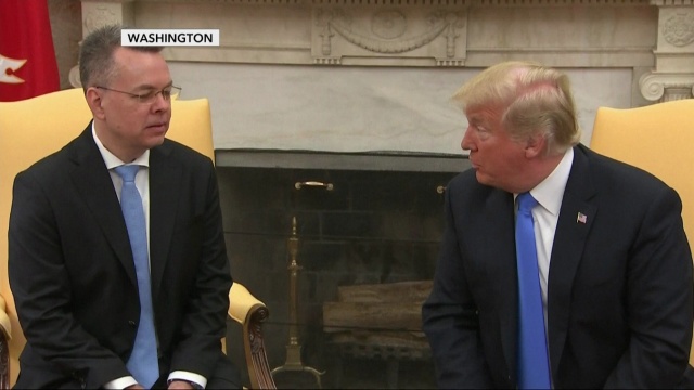 Brunson Beyaz Saray&#039;da! Trump ile görüştü...