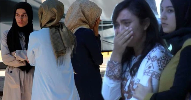 Cesedi inceleyip dışarıya çıkan gözyaşlarına boğuldu