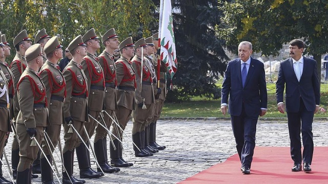 Cumhurbaşkanı Erdoğan Macaristan&#039;da