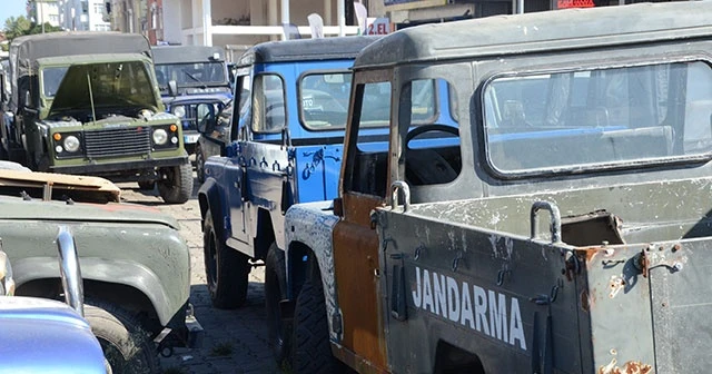 Eski askeri araçlar, Off-Road yarışları için restore ediliyor