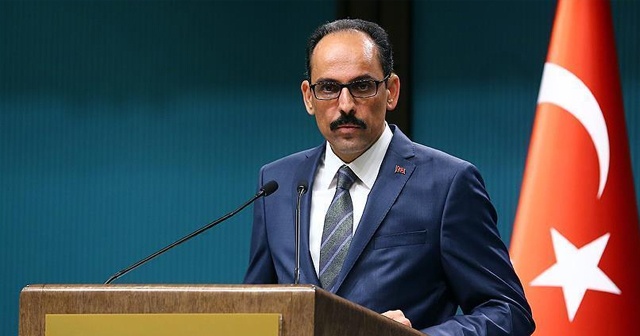 Kabine toplantısının ardından İbrahim Kalın açıklama yaptı