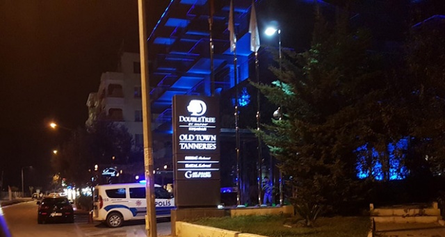 Kuşadası’nda Hilton Oteli otoparkında yangın