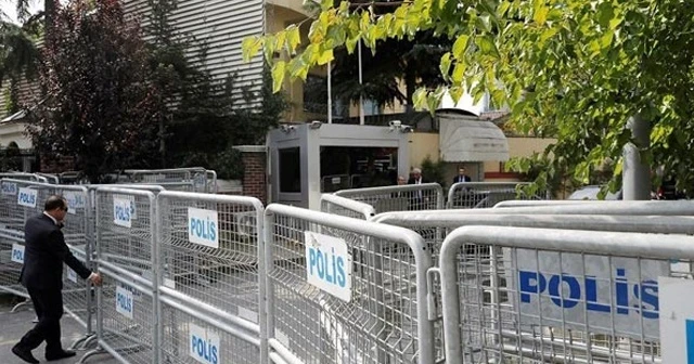 Suudi Arabistan Konsolosluğunda hareketli dakikalar