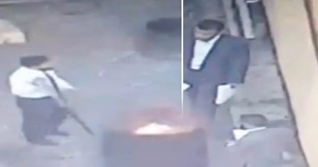 Suudi Başkonsolosluğu'nda şok görüntü!
