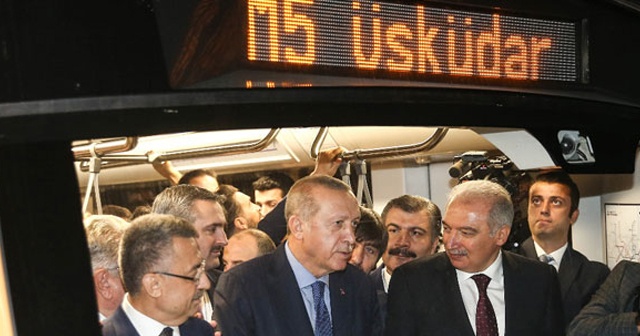 Üsküdar-Çekmeköy-Sancaktepe metro hattının ikinci etabı açıldı