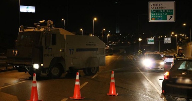 15 Temmuz Şehitler Köprüsü trafiğe kapatıldı