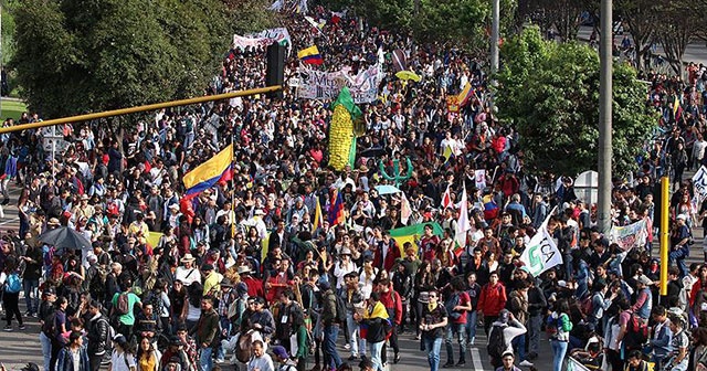 Kolombiya&#039;da protestolar devam ediyor