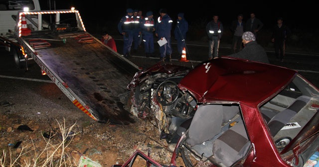 Konya’da trafik kazası: 2 ölü, 2 yaralı